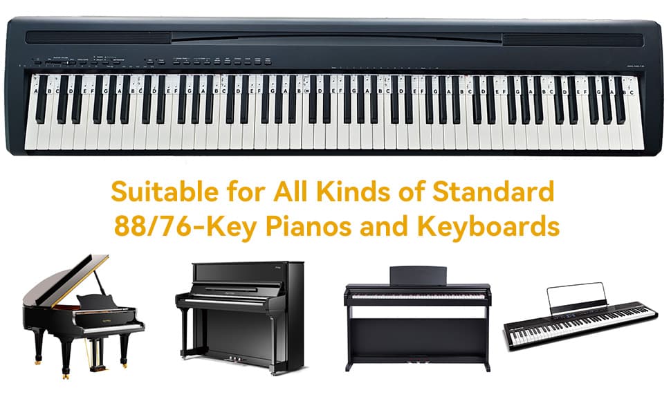 Sharp Flat 88Key-Black - Detail 5