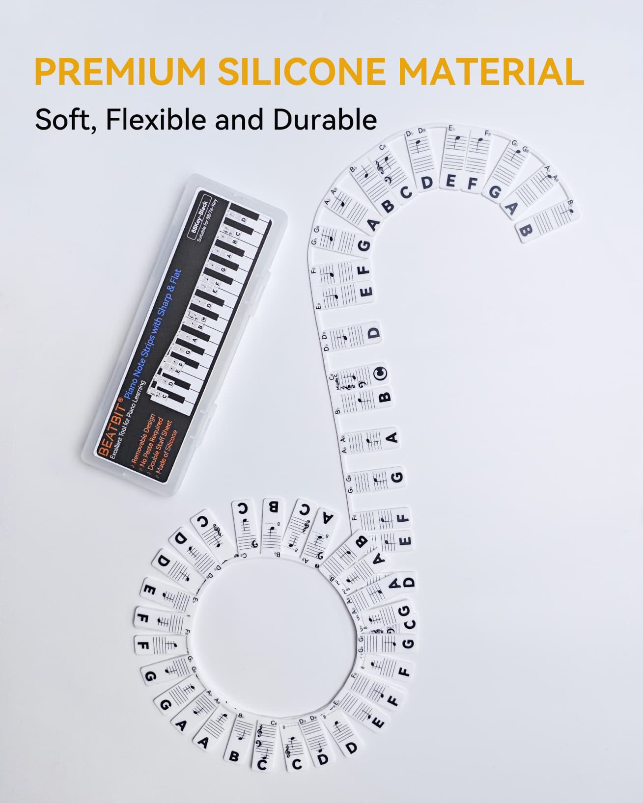 Sharp Flat 88Key-Black - Thumbnail 4
