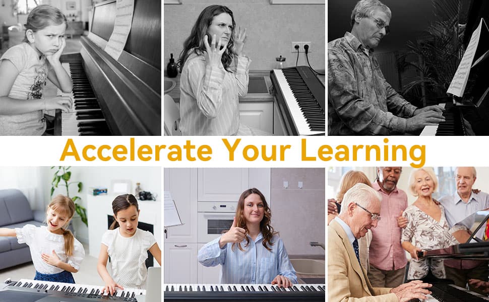 Solfege 61Key-Rainbow - Detail 2