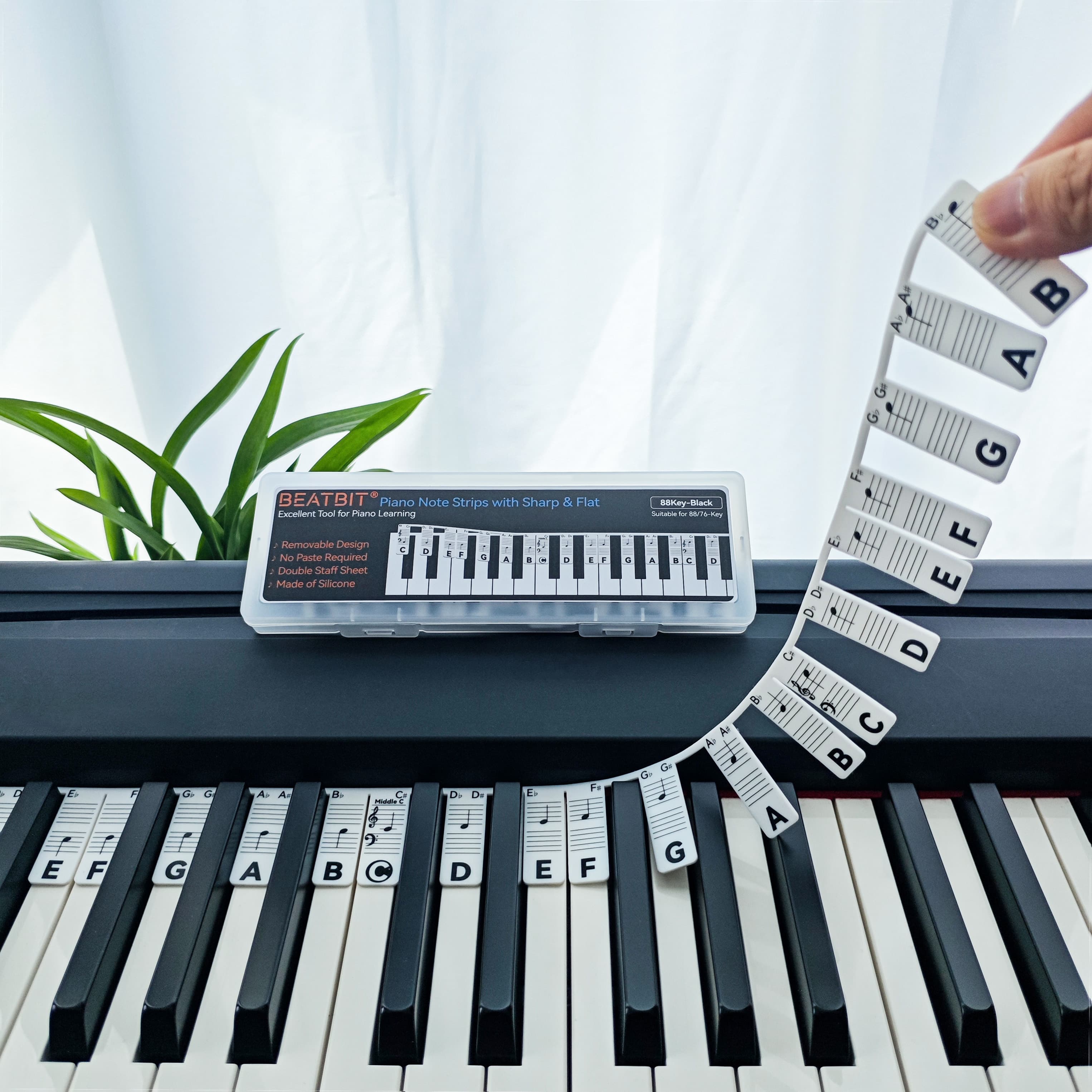 Sharp Flat 88Key-Black