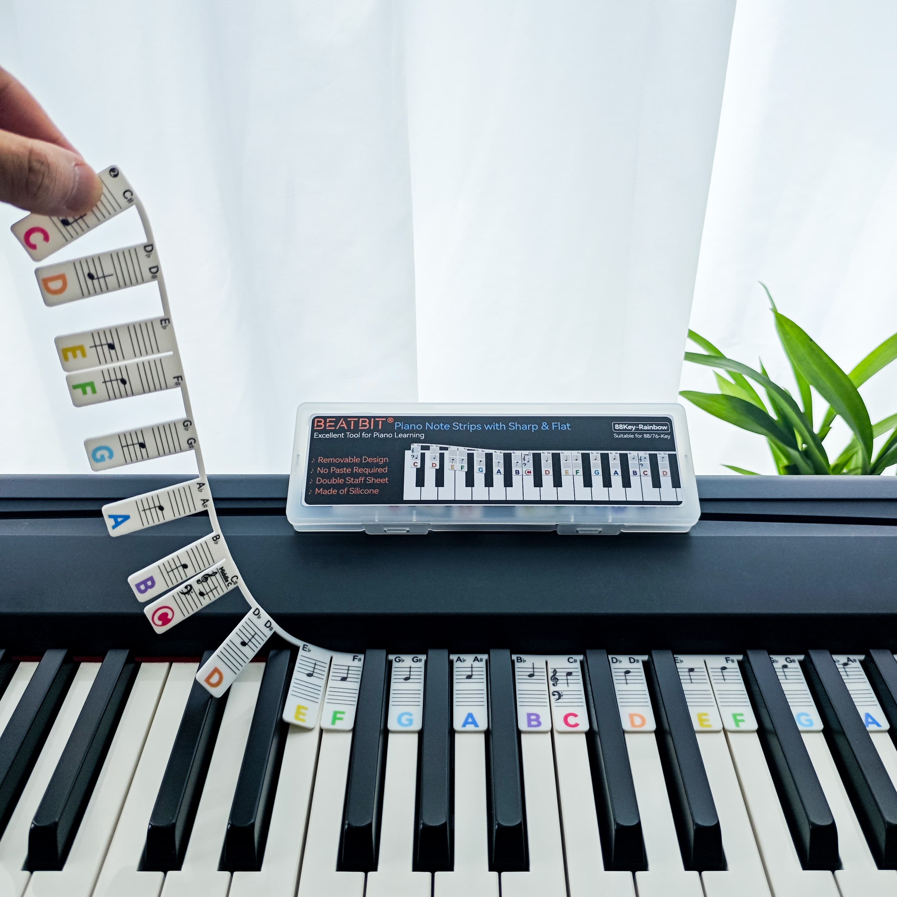 Sharp Flat 88Key-Rainbow