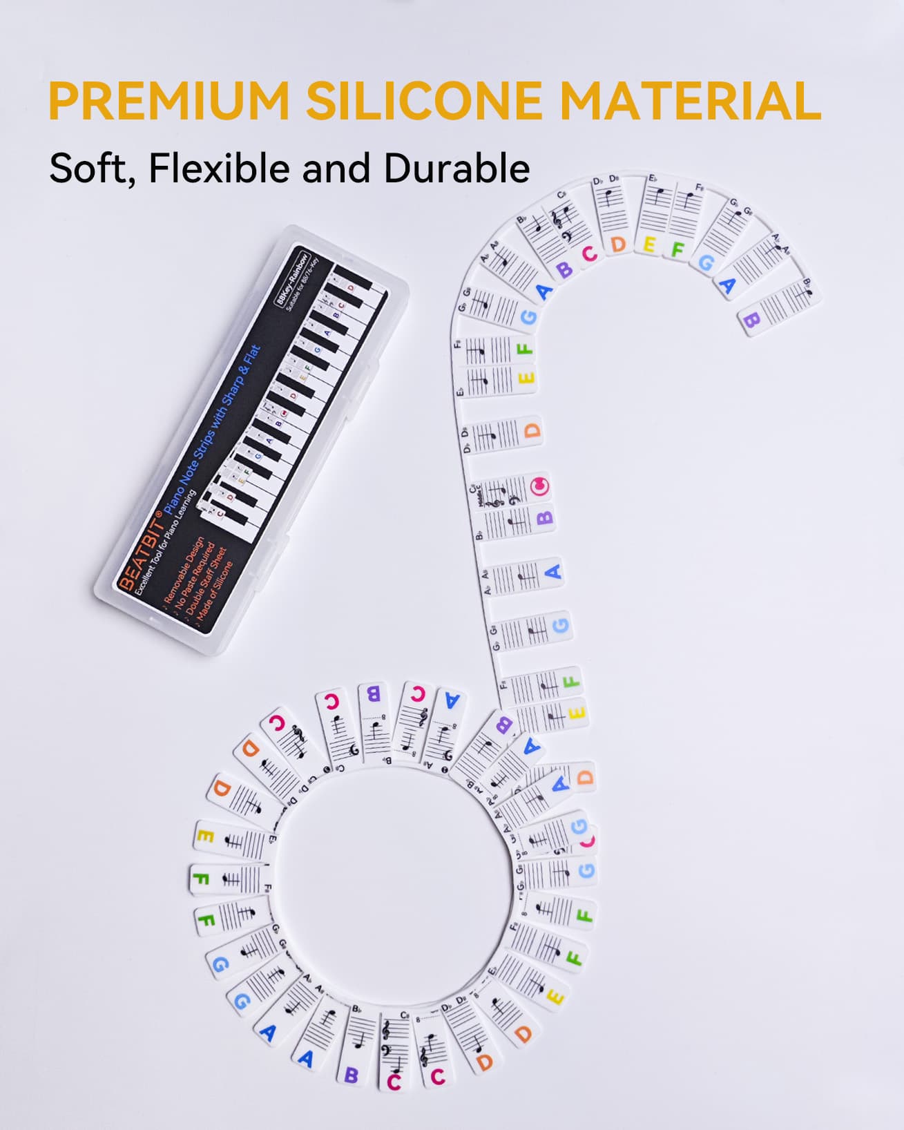 Sharp Flat 88Key-Rainbow - Main 4