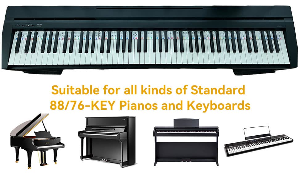 Solfege 88Key-Rainbow - Detail 5